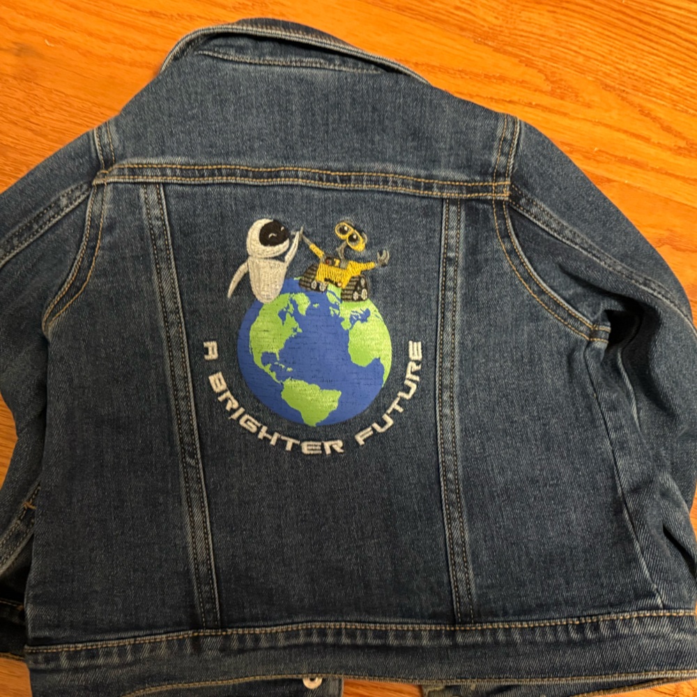 Disney Kids Wall-E Denim Jacket 3T